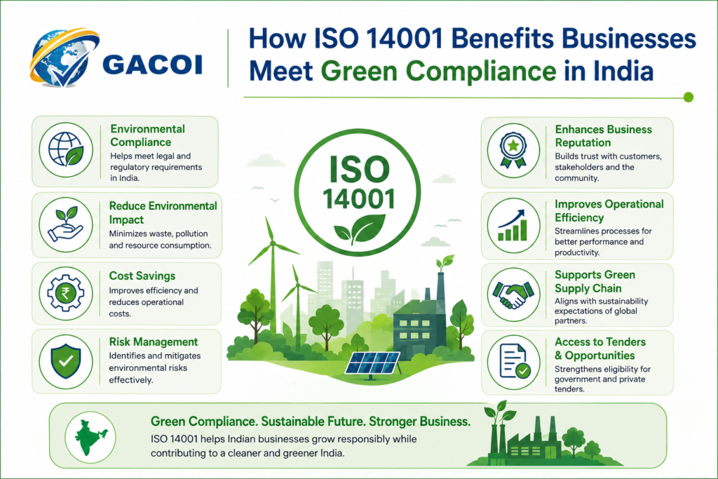 How ISO 14001 Benefits Businesses in Meeting Green Compliance in India 2 How ISO 14001 benefits businesses meet green compliance in India