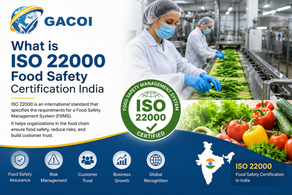ISO 22000 Food Safety Certification in India 2 ISO 22000 certification India