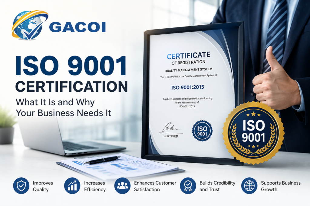 ISO 9001 Certification: Why Your Business Needs It 2 ISO 9001 Certification