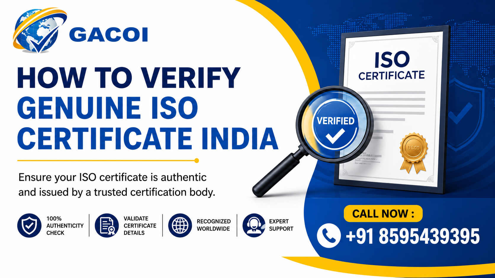 How to Verify a Genuine ISO Certificate in India banner