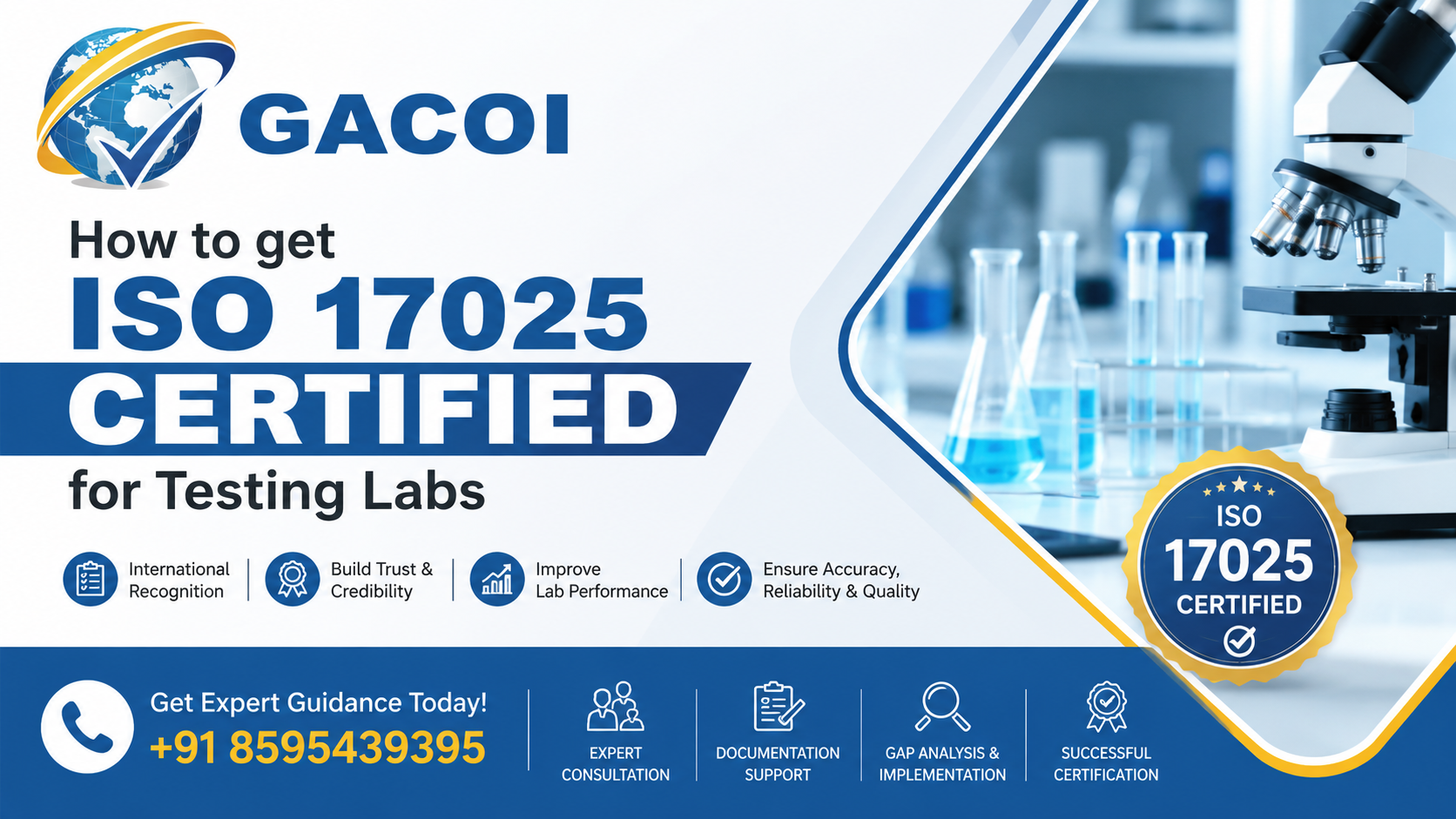 How to get ISO 17025 certified for testing labs
